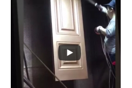 HONGDA Manual electrostatic spray gun for door and window accessories sraying